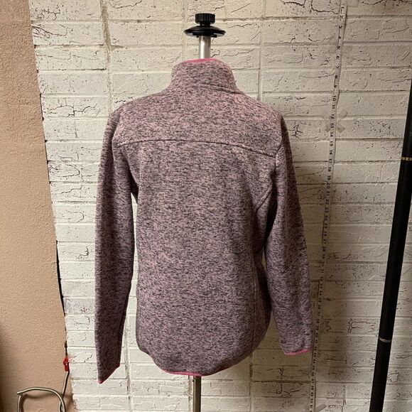 Simply Southern Pink Pullover Fleece Knit Sweater Medium - Picture 9 of 10